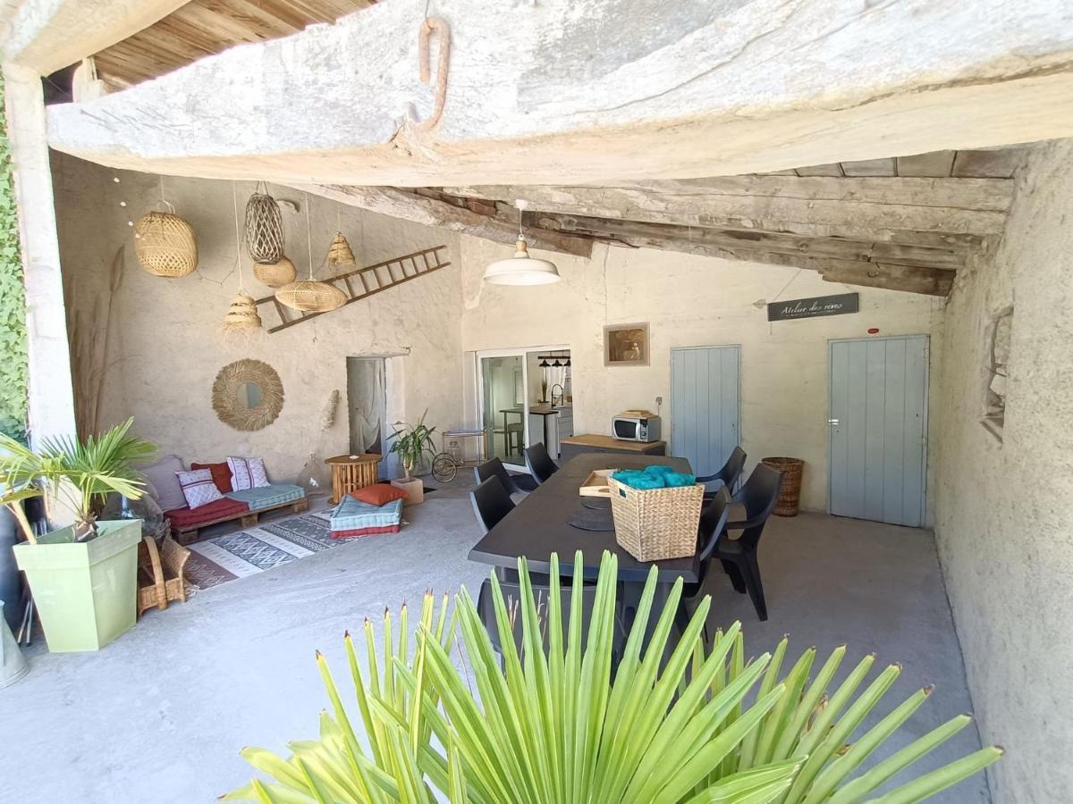 Gite 3 Etoiles Avec Spa, 2 Chambres Le Logis De Pearl Salles-sur-Mer Exterior foto